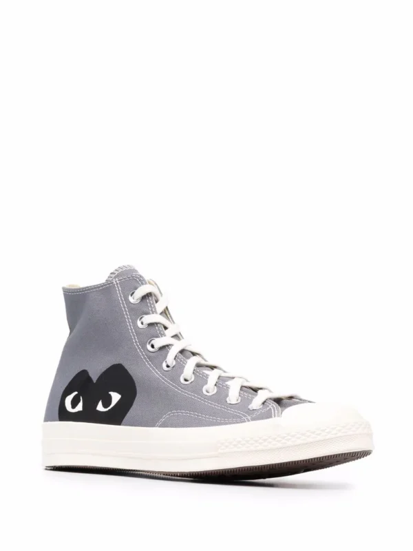 CONVERSE BLACK HEART GREY