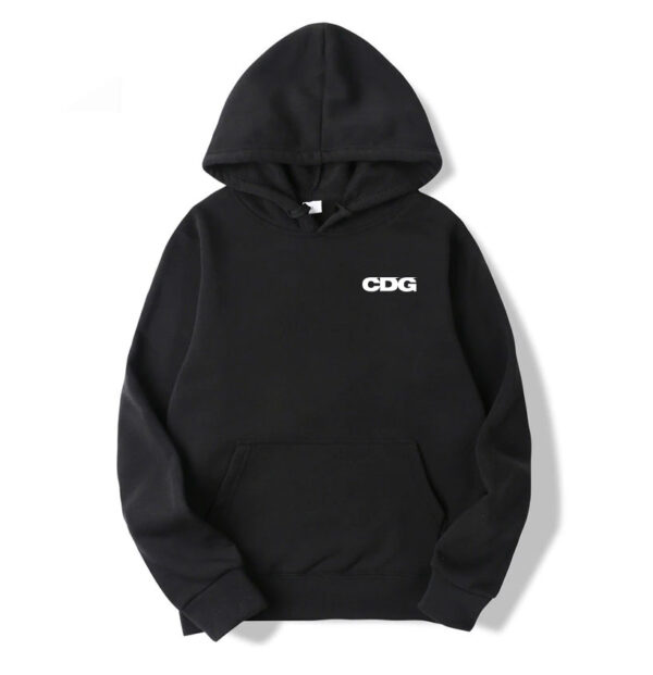 Black CDG Hoodie