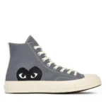 CONVERSE BLACK HEART GREY