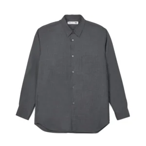 CDG Shirt Forever - Men's Shirt Regular Fit - B302 Wool Light Gray